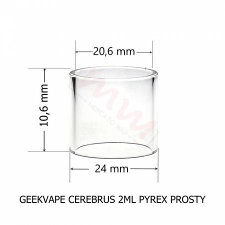 SZKIEŁKO GEEKVAPE CERBERUS TULEJKA/PYREX 2ML